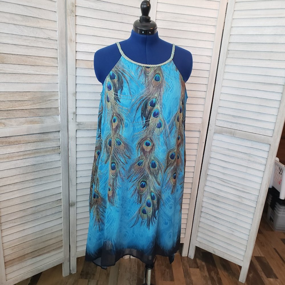 Indigo Soul Med Peacock Dress